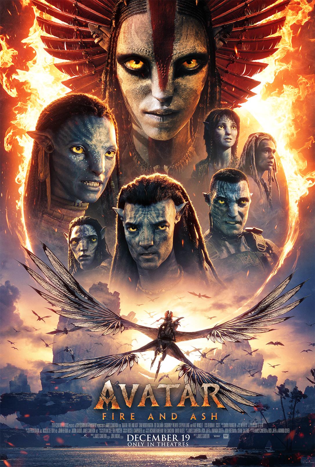 Avatar: Fire and Ash - Movie Poster
